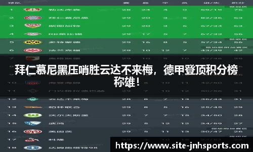 拜仁慕尼黑压哨胜云达不来梅，德甲登顶积分榜称雄！